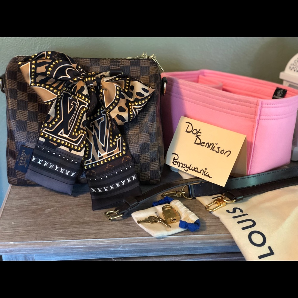Louis Vuitton Speedy 25 B DE (Bundle)